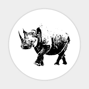 Rhinoceros Magnet